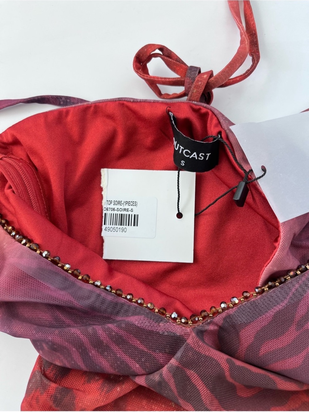 Outcast Halter Top Small - Picture 4 of 5